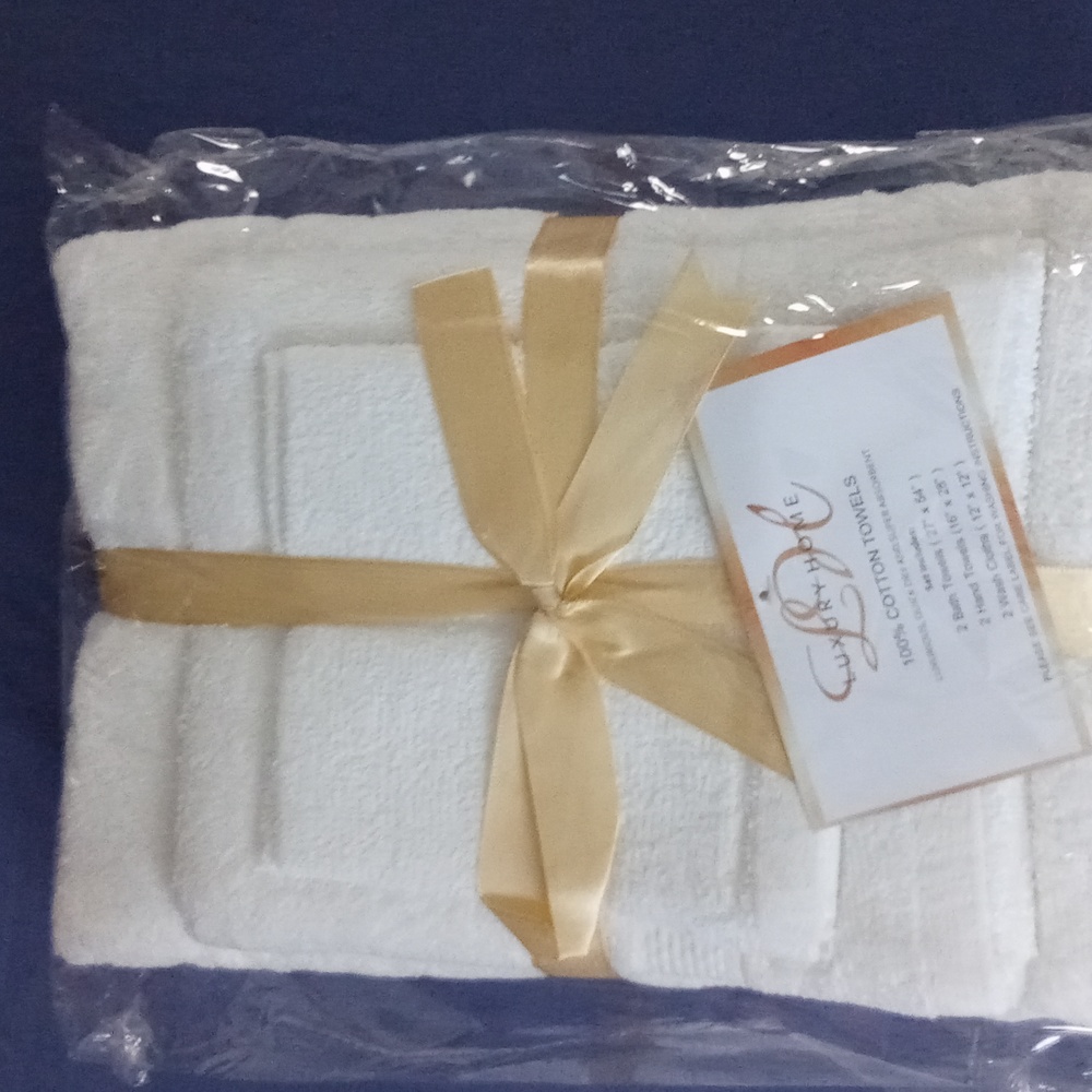 Luxury Bath Towel Set 6pc